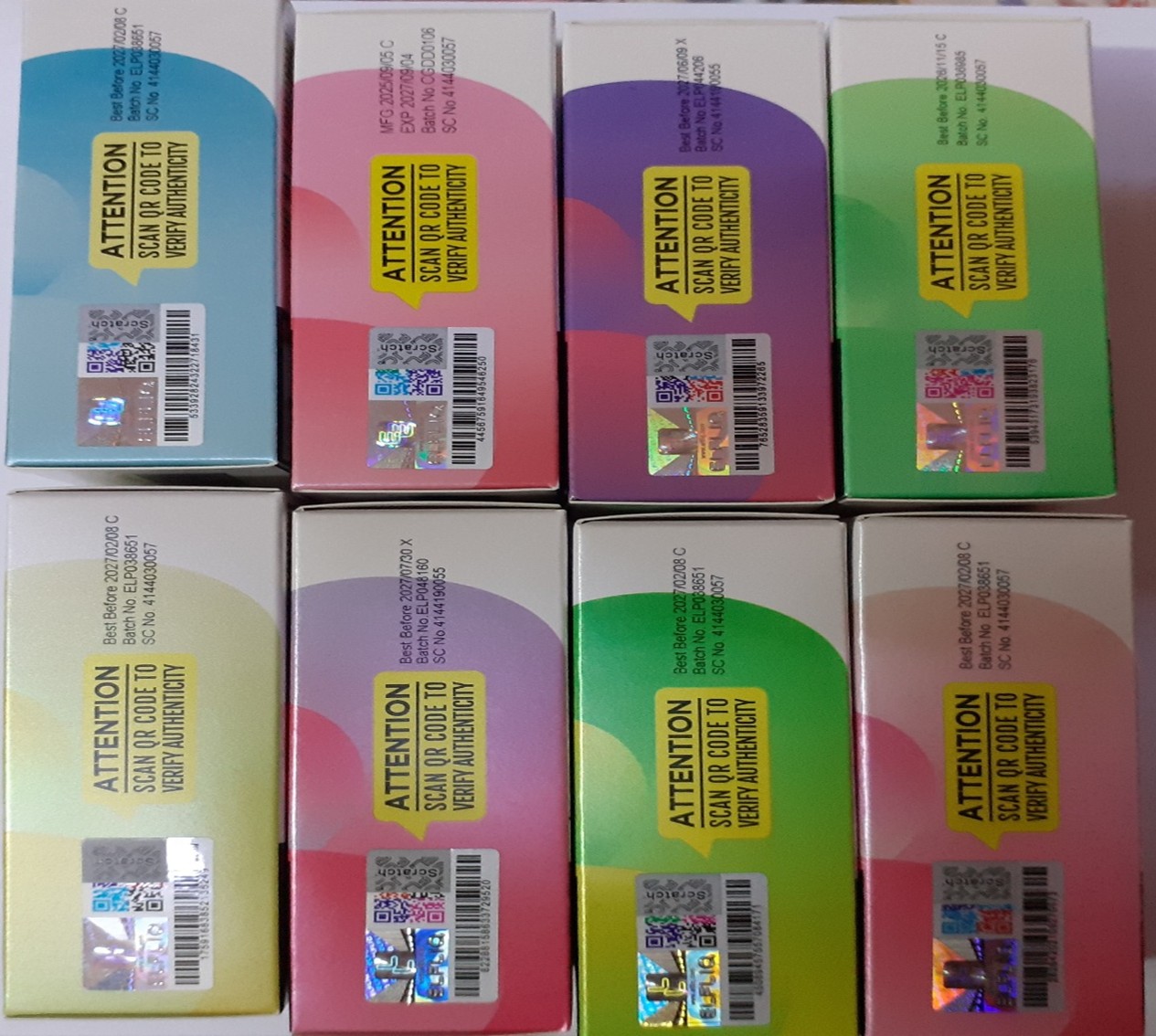 Náhradní náplň do elektronické cigarety ELFLIQ nic salts, Powered by ELFBAR, e-liquid, různé příchutě: Fotografie č. 6